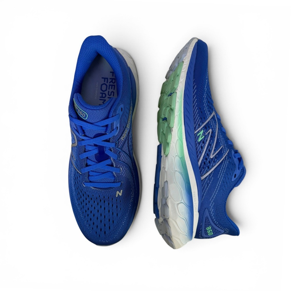 New Balance Fresh Foam X 860v13 Womens Running Shoes Blue Green W860B13 Size 9.5 - Picture 8 of 16